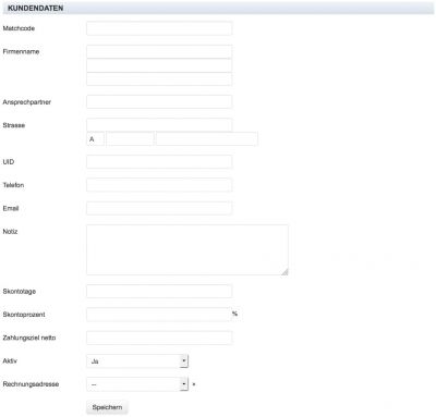 Stammdaten: Kunden © echonet communication GmbH